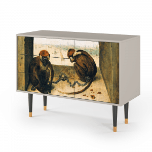 Sideboard - STORYZ - S3 Two Monkeys - Sand
