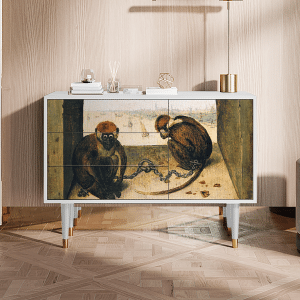 Sideboard - STORYZ - S3 Two Monkeys - White