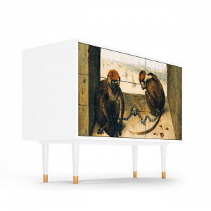 Sideboard - STORYZ - S3 Two Monkeys - White