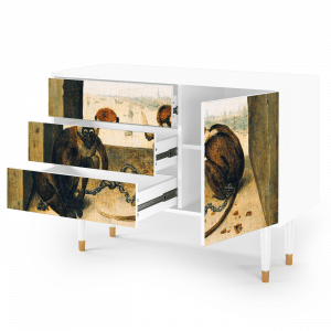 Sideboard - STORYZ - S3 Two Monkeys - White
