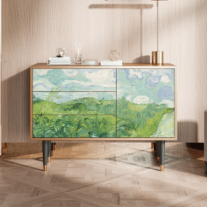 Sideboard - STORYZ - S3 Green Wheat Fields - Walnut