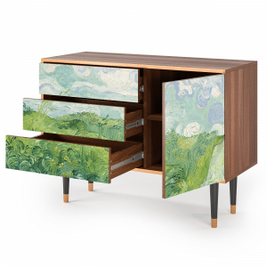 Sideboard - STORYZ - S3 Green Wheat Fields - Walnut