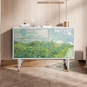 Sideboard - STORYZ - S3 Green Wheat Fields - White