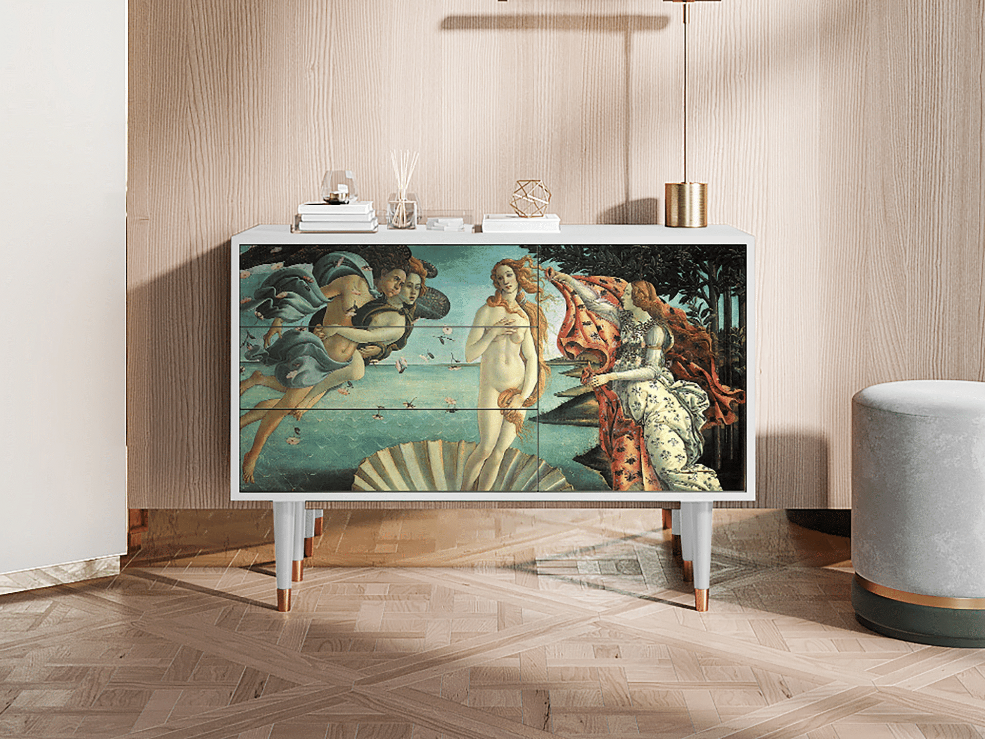 Sideboard - STORYZ - S3 The Birth of Venus - White