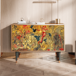 Sideboard - STORYZ - S3 Blood by James Jean - Walnut