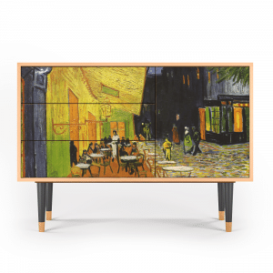 Sideboard - STORYZ - S3 Café Terrace at Night - Walnut
