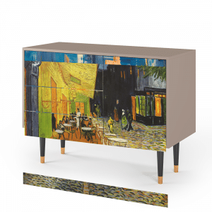 Sideboard - STORYZ - S3 Café Terrace at Night - Latte