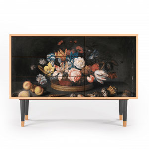 Sideboard - STORYZ - S3 Still Life with Flowers - Walnut