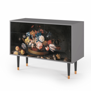 Sideboard - STORYZ - S3 Still Life with Flowers - Grey