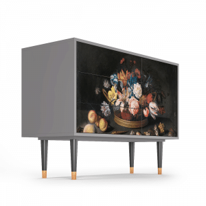 Sideboard - STORYZ - S3 Still Life with Flowers - Grey