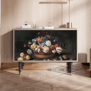 Sideboard - STORYZ - S3 Still Life with Flowers - Latte