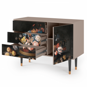 Sideboard - STORYZ - S3 Still Life with Flowers - Latte