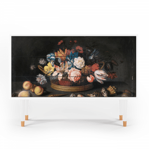 Sideboard - STORYZ - S3 Still Life with Flowers - White