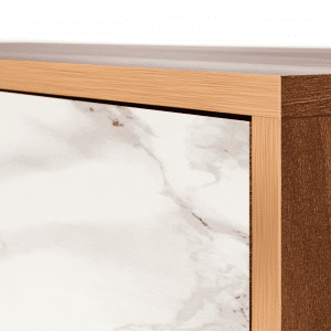 Sideboard - STORYZ - S3 Milk Marble - Walnut