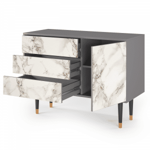 Sideboard - STORYZ - S3 Milk Marble - Grey