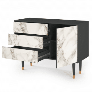 Sideboard - STORYZ - S3 Milk Marble - Antracite