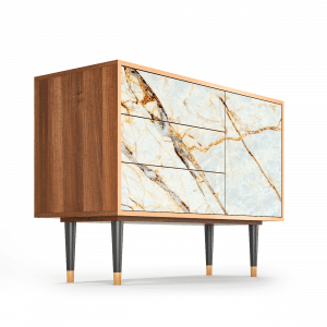 Sideboard - STORYZ - S3 Sandy Marble - Walnut