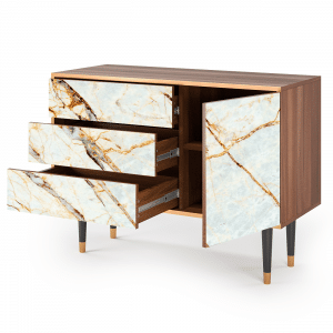 Sideboard - STORYZ - S3 Sandy Marble - Walnut