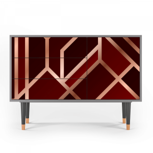 Sideboard - STORYZ - S3 Velvet 1920's - Grey