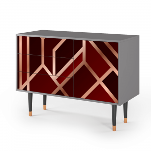 Sideboard - STORYZ - S3 Velvet 1920's - Grey