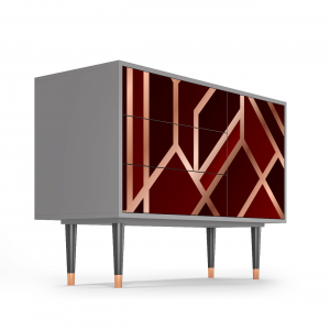 Sideboard - STORYZ - S3 Velvet 1920's - Grey