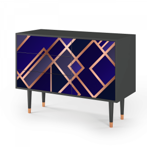 Sideboard - STORYZ - S3 Aquamarine Getsby - Antracite