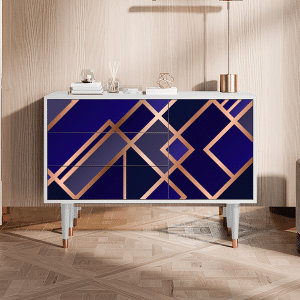 Sideboard - STORYZ - S3 Aquamarine Getsby - White