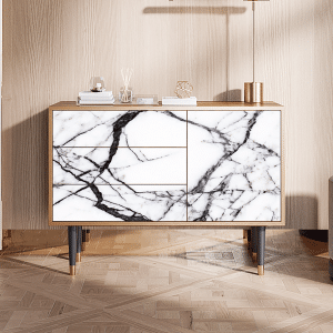 Sideboard - STORYZ - S3 Raven Marble - Walnut