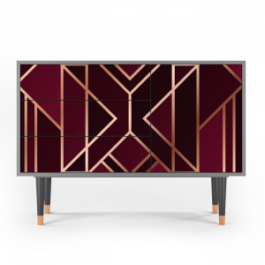 Sideboard - STORYZ - S3 Burgundy Jewelery - Grey