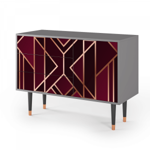 Sideboard - STORYZ - S3 Burgundy Jewelery - Grey
