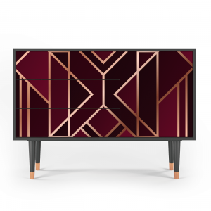 Sideboard - STORYZ - S3 Burgundy Jewelery - Antracite