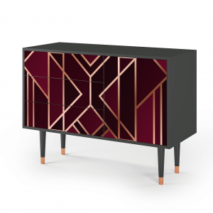 Sideboard - STORYZ - S3 Burgundy Jewelery - Antracite
