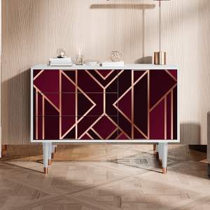 Sideboard - STORYZ - S3 Burgundy Jewelery - White