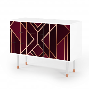 Sideboard - STORYZ - S3 Burgundy Jewelery - White