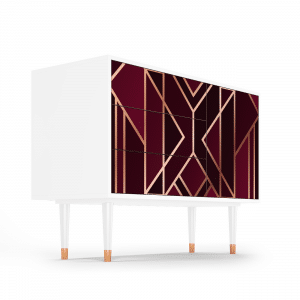 Sideboard - STORYZ - S3 Burgundy Jewelery - White
