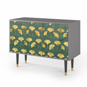 Sideboard - STORYZ - S3 Gingko leaves - Grey