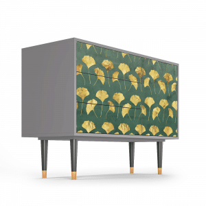 Sideboard - STORYZ - S3 Gingko leaves - Grey