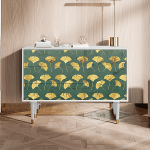 Sideboard - STORYZ - S3 Gingko leaves - White