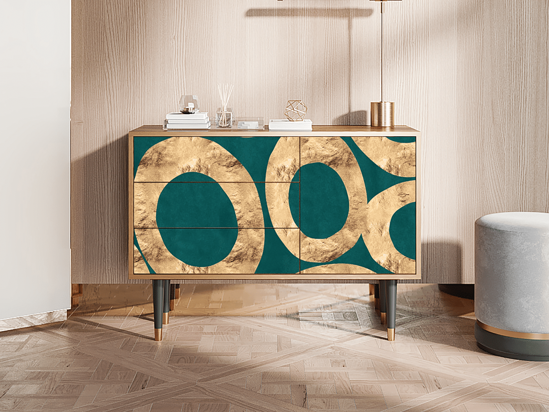 Sideboard - STORYZ - S3 Zircon Sphere - Walnut