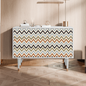 Sideboard - STORYZ - S3 Bright Ripple - White