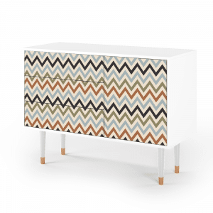 Sideboard - STORYZ - S3 Bright Ripple - White