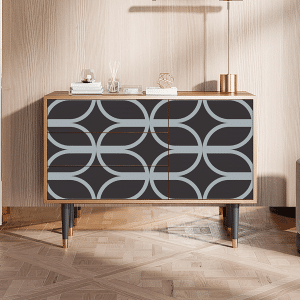 Sideboard - STORYZ - S3 Braided Blue - Walnut
