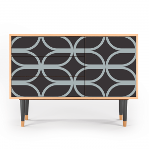 Sideboard - STORYZ - S3 Braided Blue - Walnut