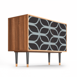 Sideboard - STORYZ - S3 Braided Blue - Walnut