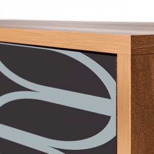 Sideboard - STORYZ - S3 Braided Blue - Walnut