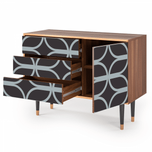 Sideboard - STORYZ - S3 Braided Blue - Walnut