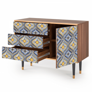 Sideboard - STORYZ - S3 Illusory Pattern - Walnut