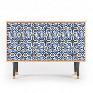 Sideboard - STORYZ - S3 Lovely Cornflowers - Walnut