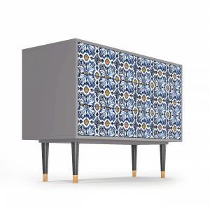 Sideboard - STORYZ - S3 Lovely Cornflowers - Grey