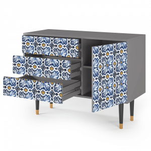 Sideboard - STORYZ - S3 Lovely Cornflowers - Grey